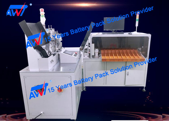 32650 Pil İç Direnç Test Cihazı Yalıtım Kağıdı Yapıştırma ve Ayırma Makinesi